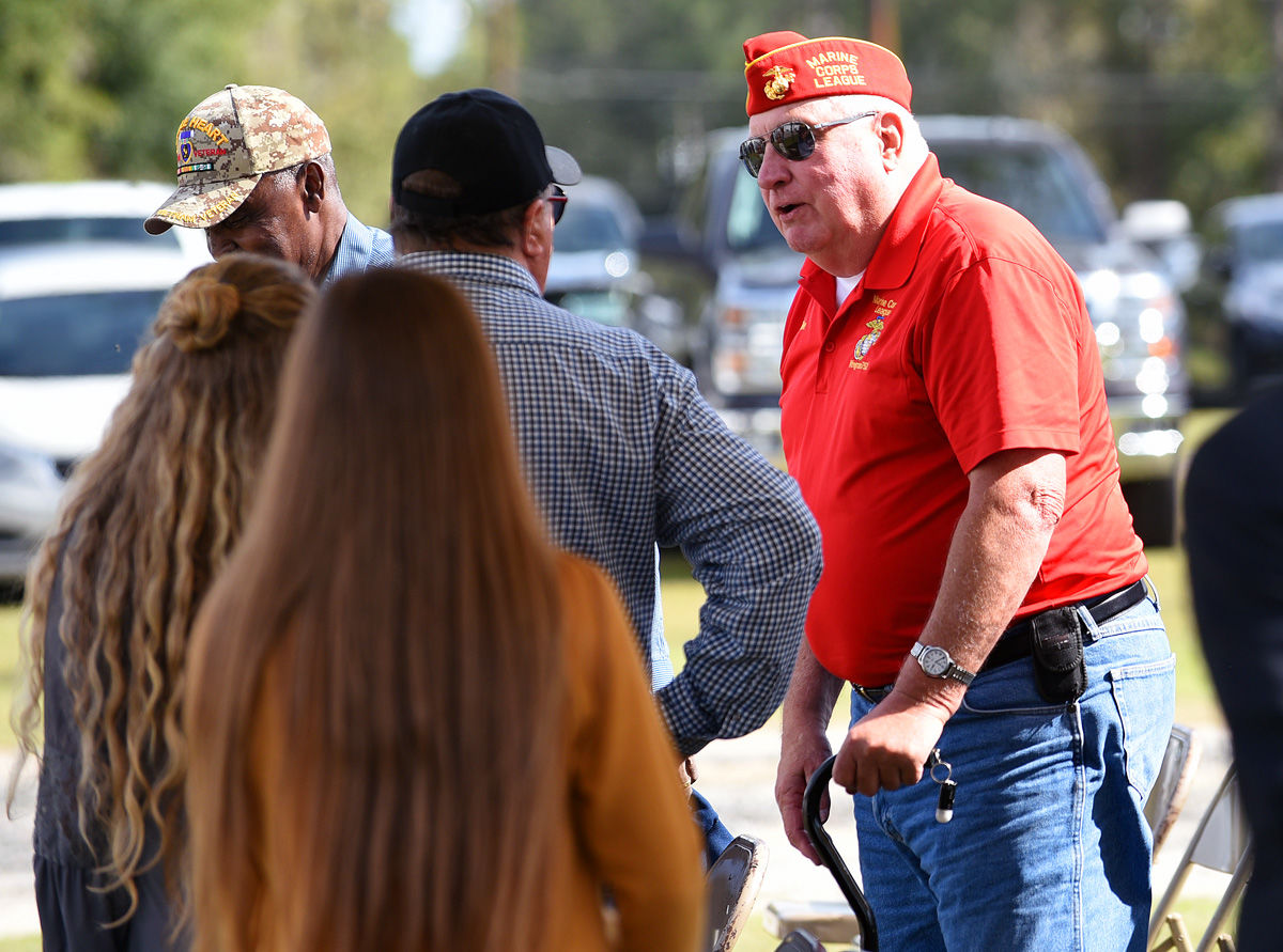 Veterans Day ceremony at VFW Post #3073